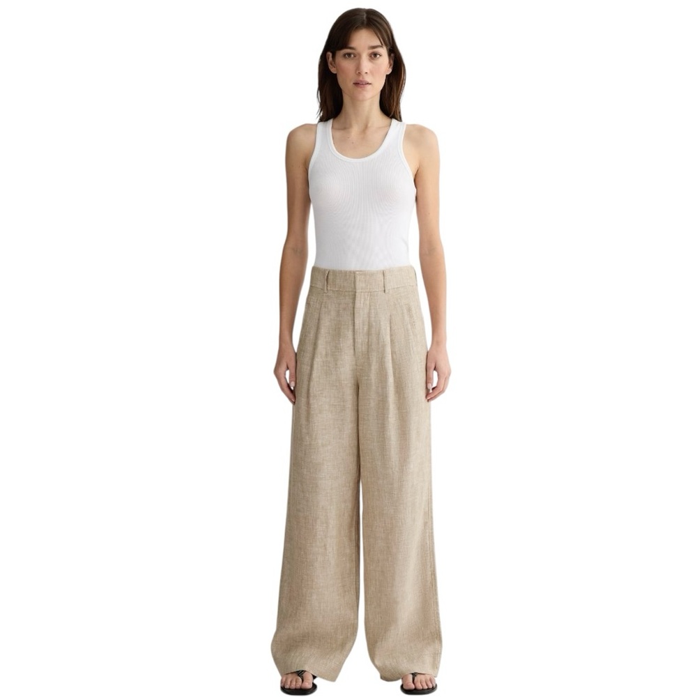 Everlane Linen Way-High Drape Pants